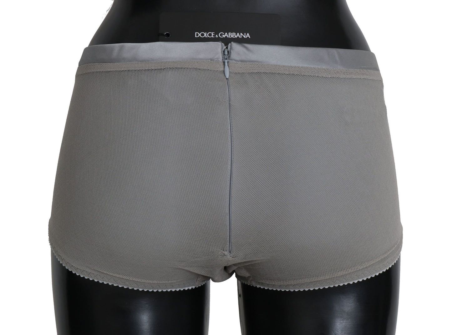 - Shimmering Silver Stretch Cotton Underwear