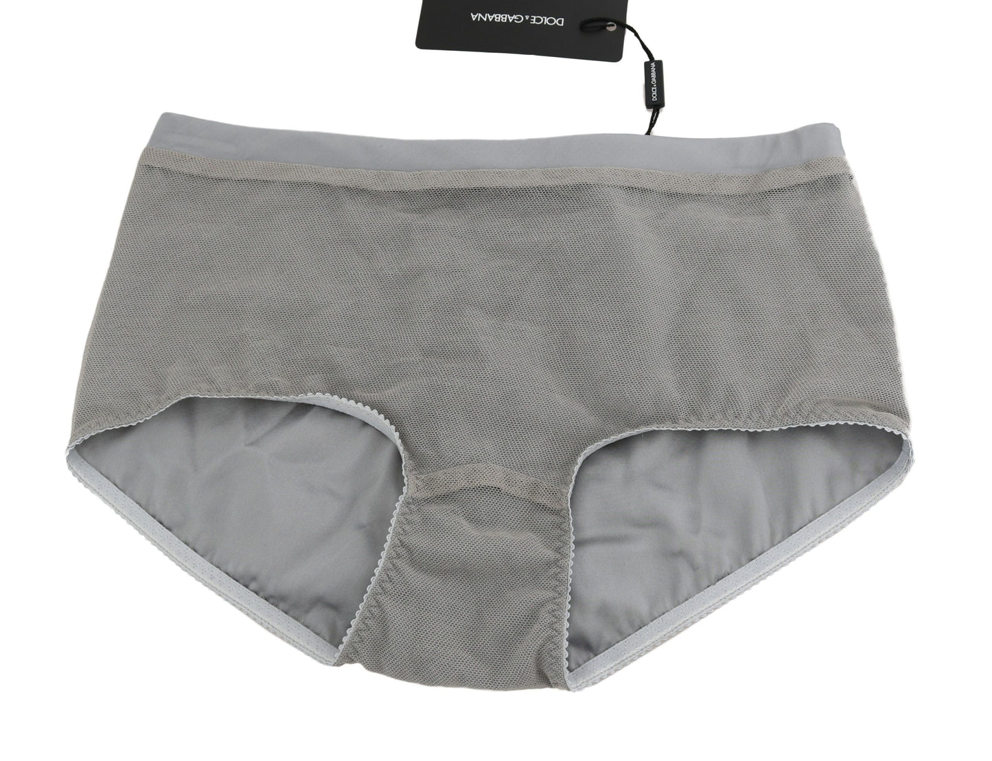 - Shimmering Silver Stretch Cotton Underwear