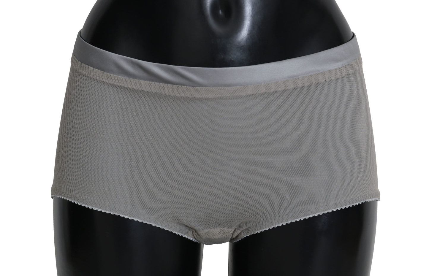 - Shimmering Silver Stretch Cotton Underwear