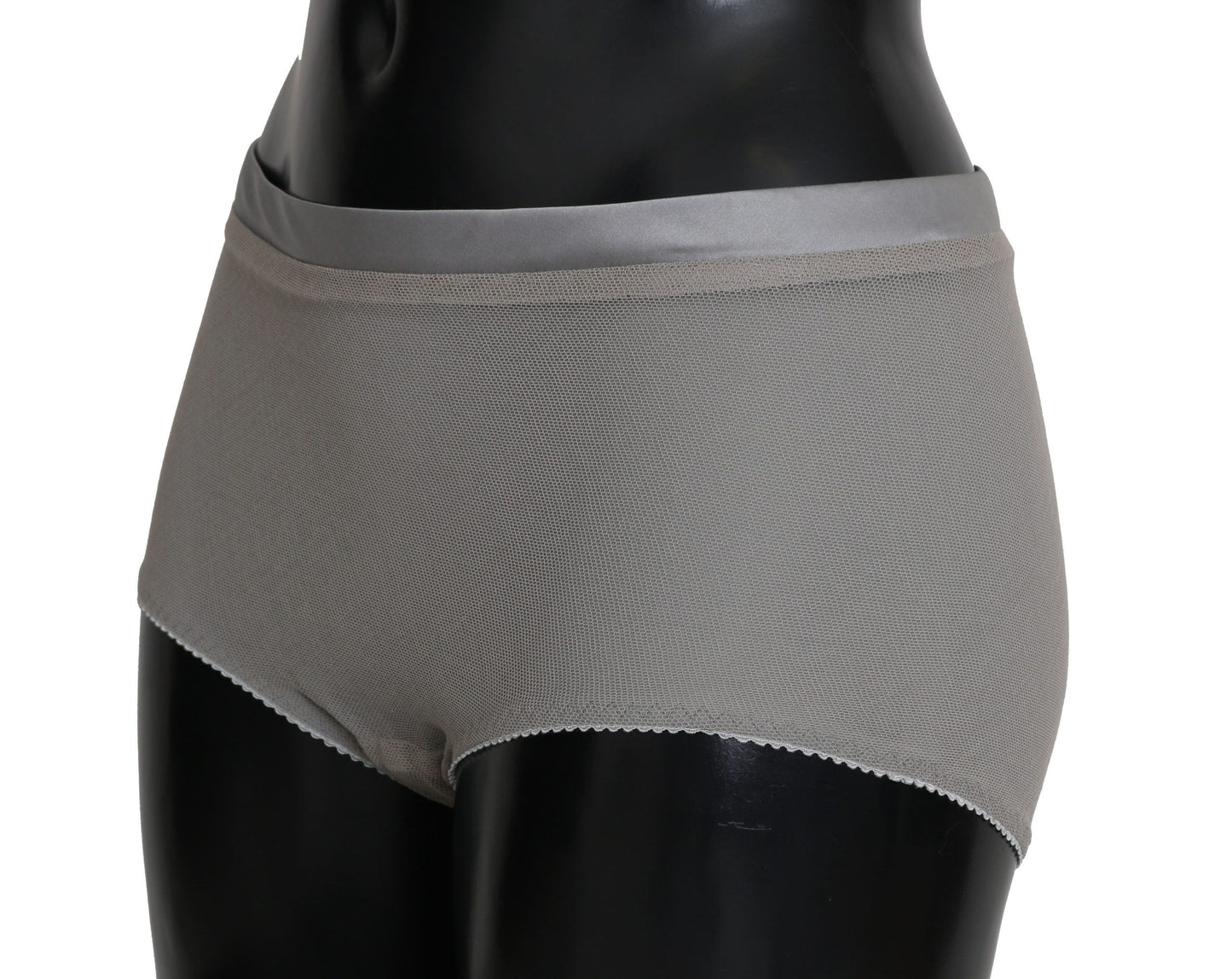 - Shimmering Silver Stretch Cotton Underwear