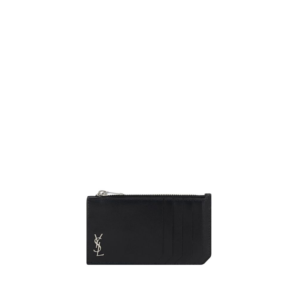 Saint Laurent Calfskin Card Holder