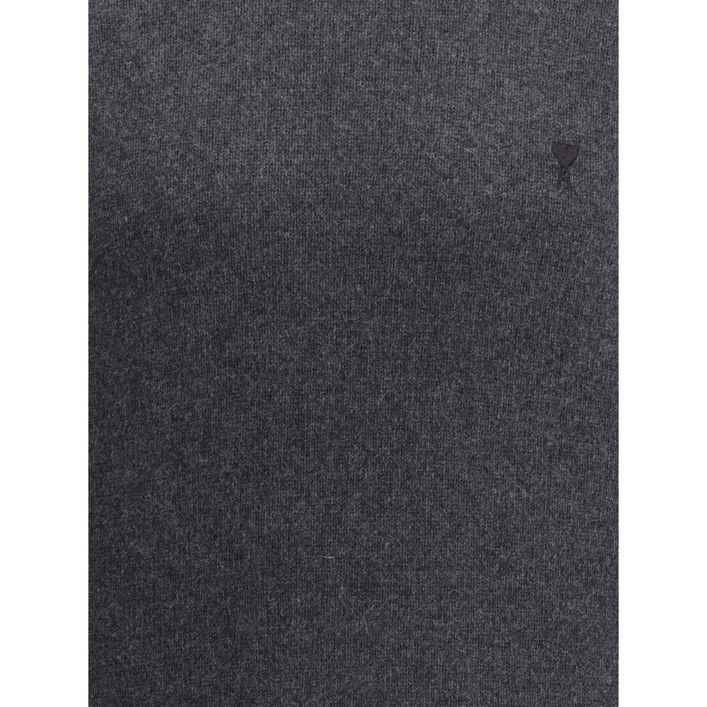 Ami De Coeur Cashmere Turtleneck Sweater by Ami Paris