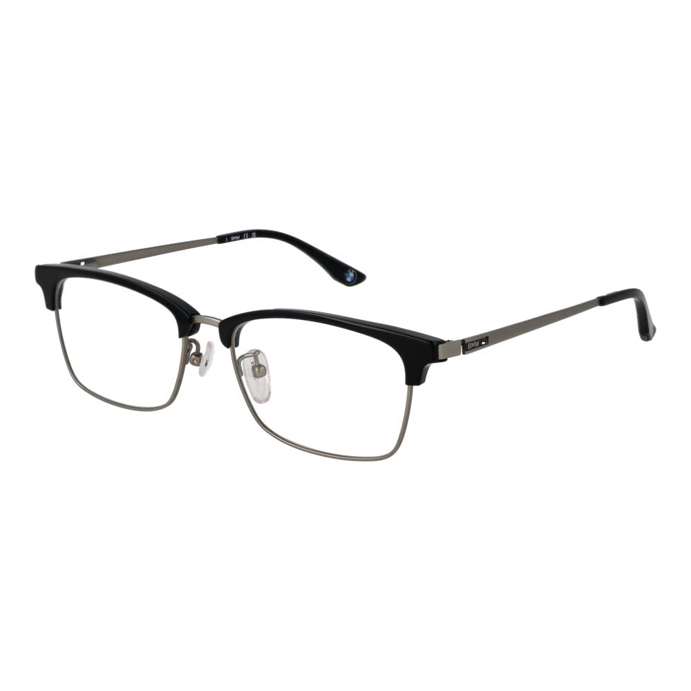BMW Black Men’s Optical Glasses – Stylish Full-Rim Frame, 54mm