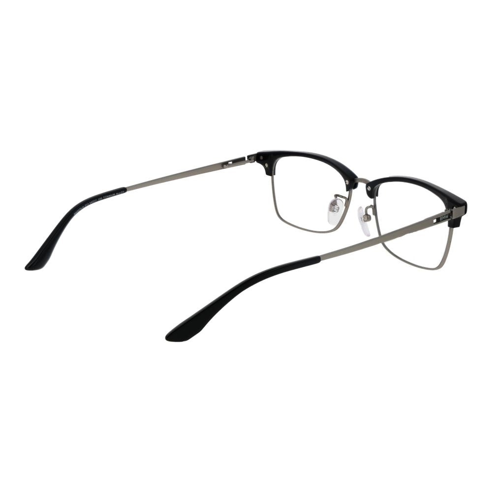 BMW Black Men’s Optical Glasses – Stylish Full-Rim Frame, 54mm