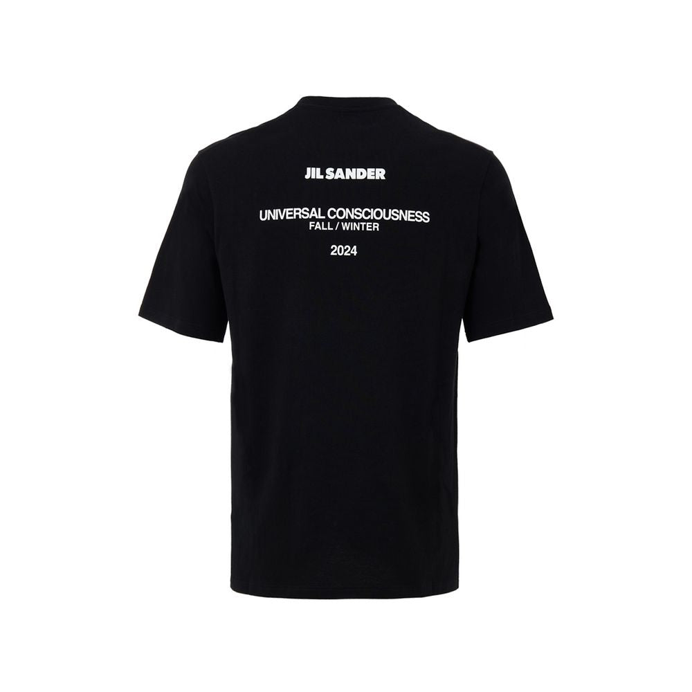 Jil Sander Black Cotton T-Shirt – Universal Consciousness