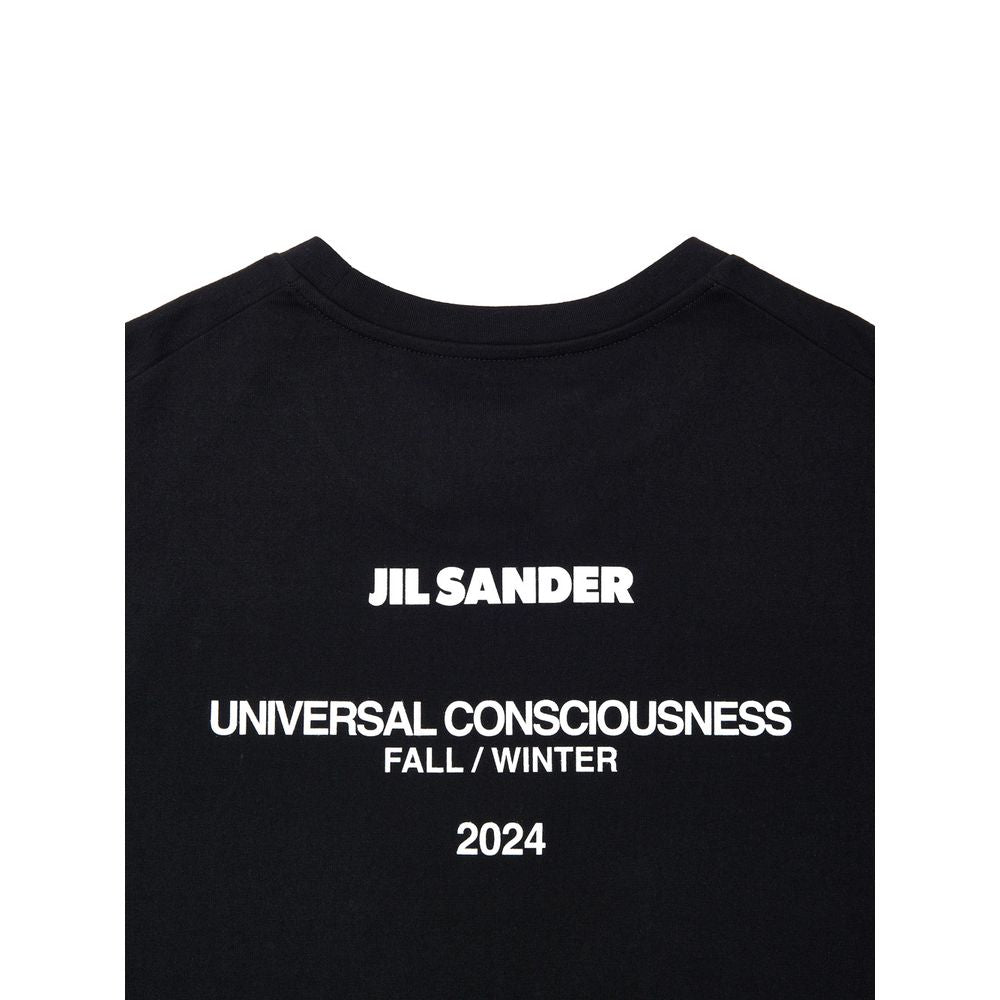 Jil Sander Black Cotton T-Shirt – Universal Consciousness