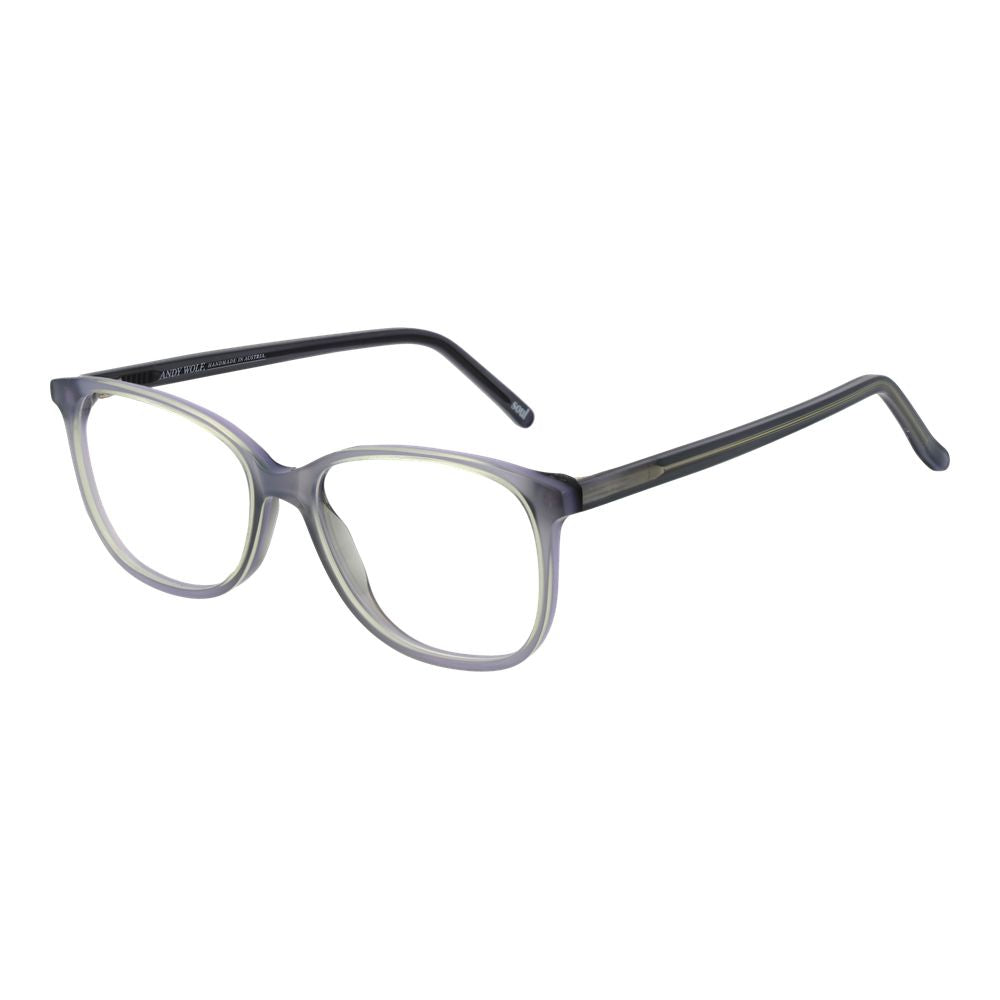 Andy Wolf Unisex Optical Frames – Grey Rectangle Design, 52mm