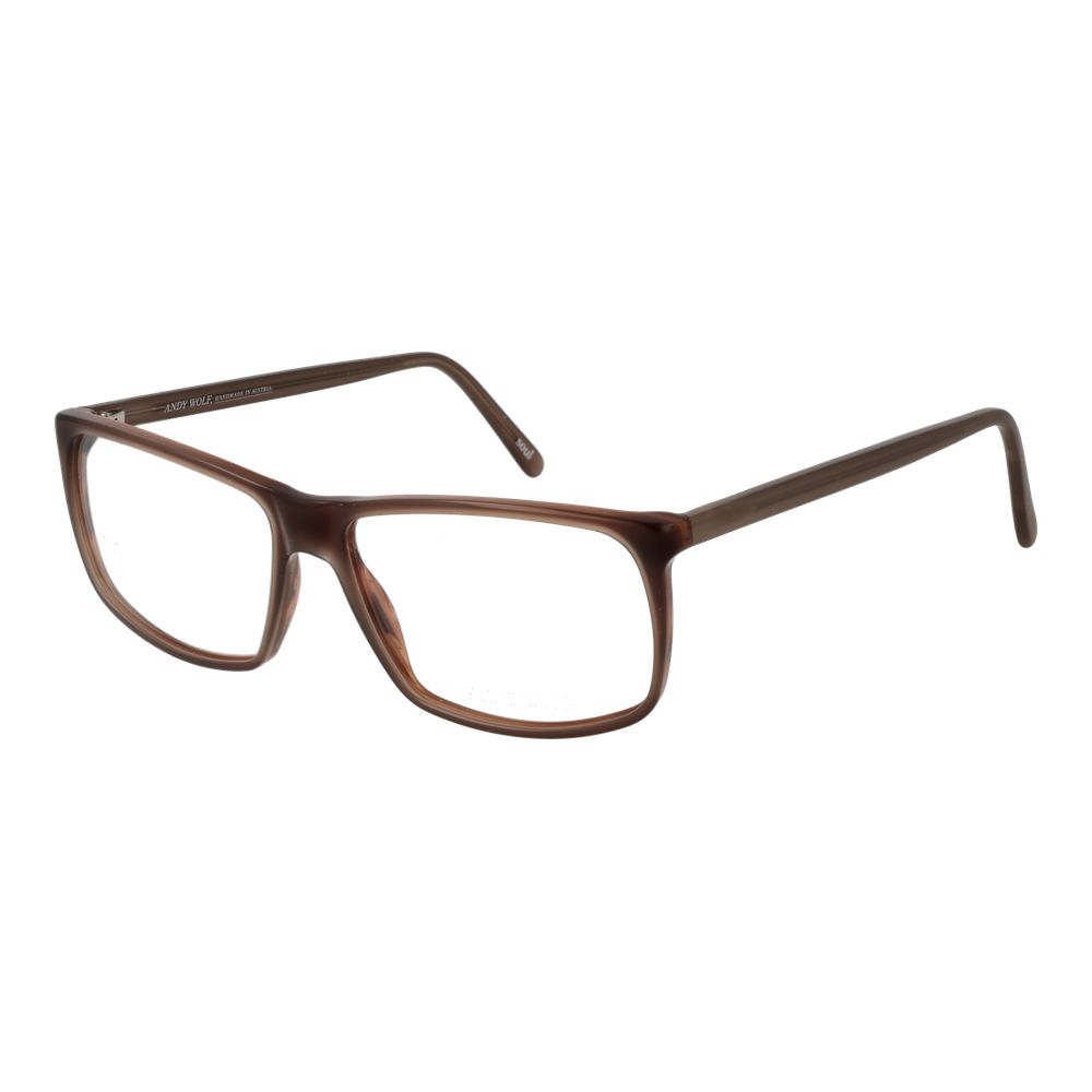 Andy Wolf Brown Unisex Optical Frames – Rectangle Full-Rim