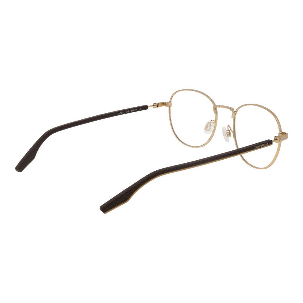 Converse Gold Unisex Optical Frames – Round Full-Rim, 50mm