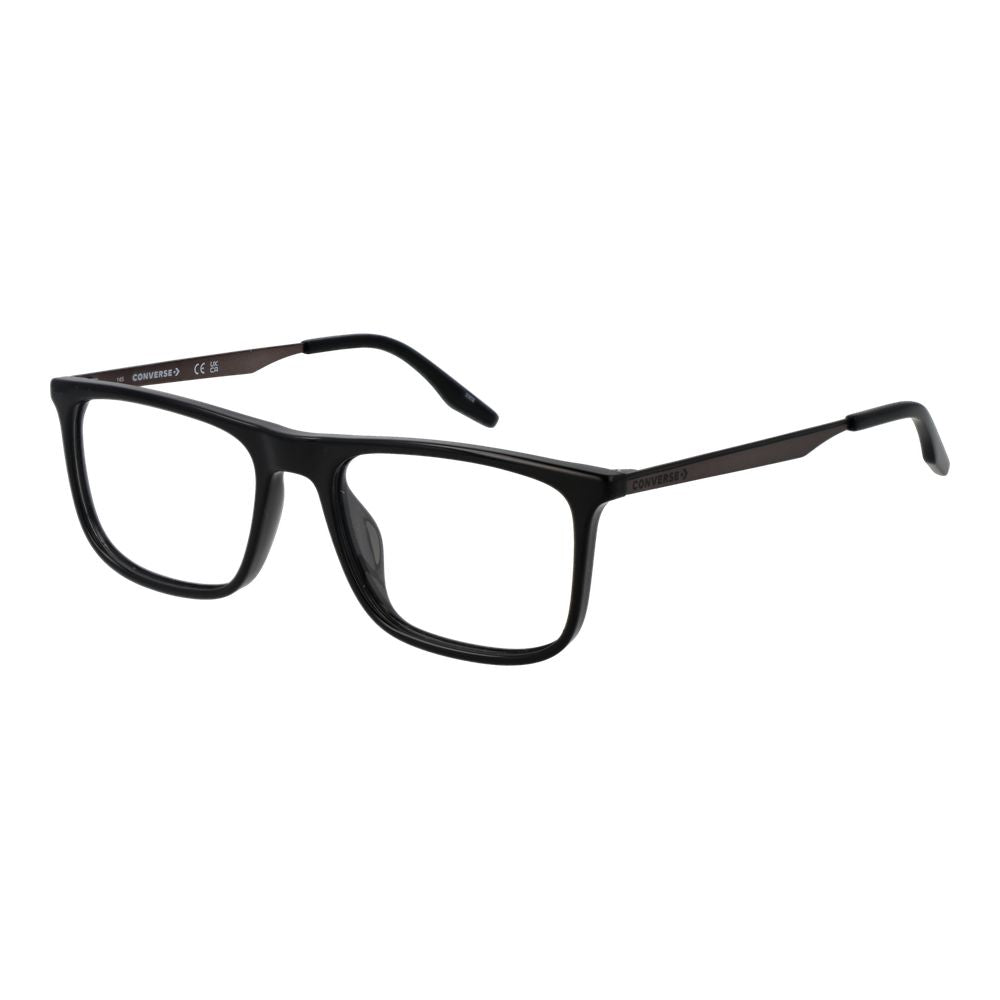 Converse Black Men’s Optical Frames – Rectangle Full-Rim, 53mm