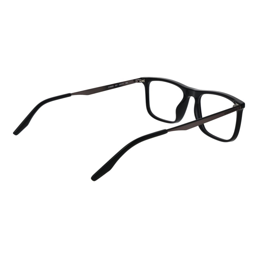 Converse Black Men’s Optical Frames – Rectangle Full-Rim, 53mm