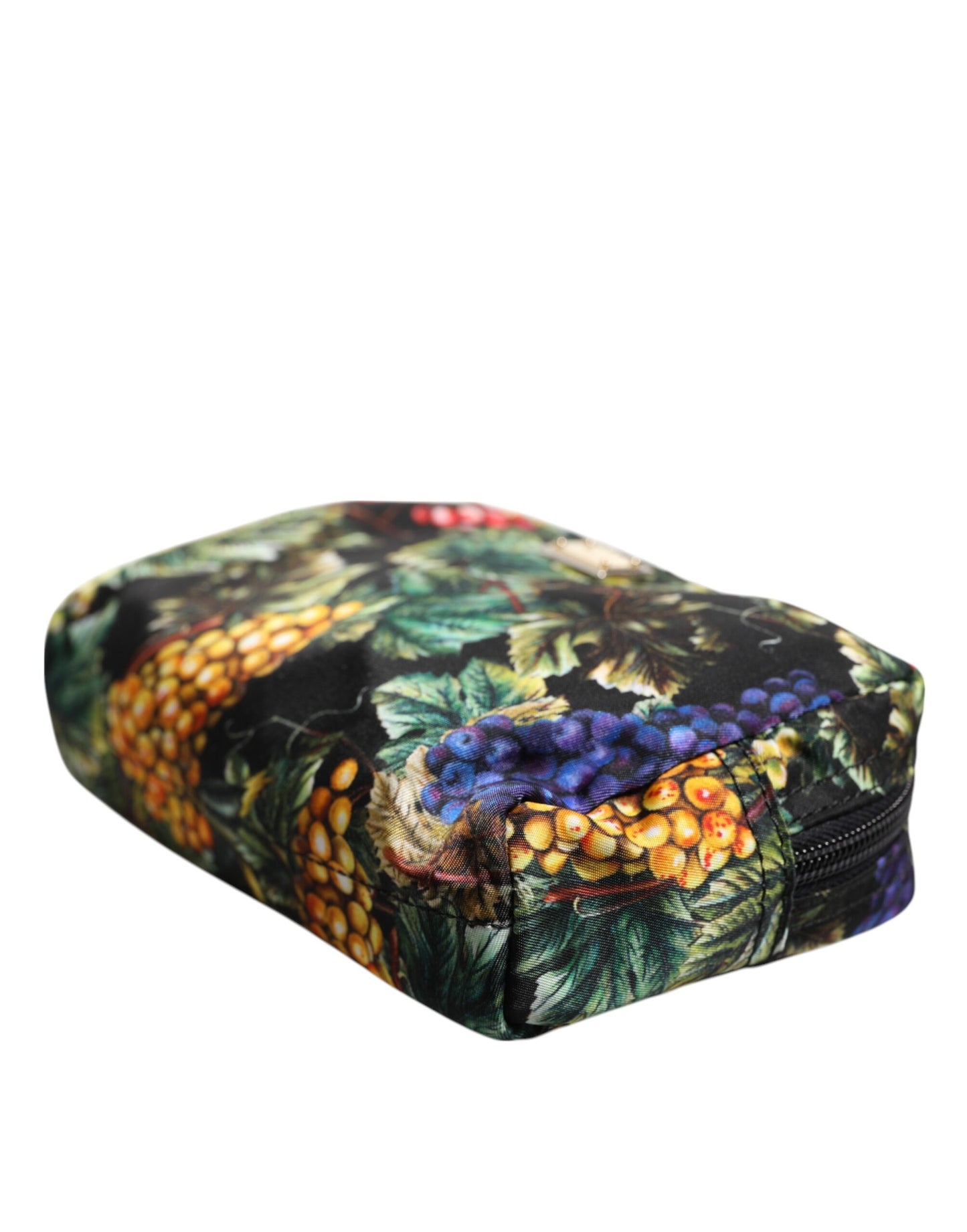 Dolce & Gabbana Multicolor Grape Print Clutch Bag
