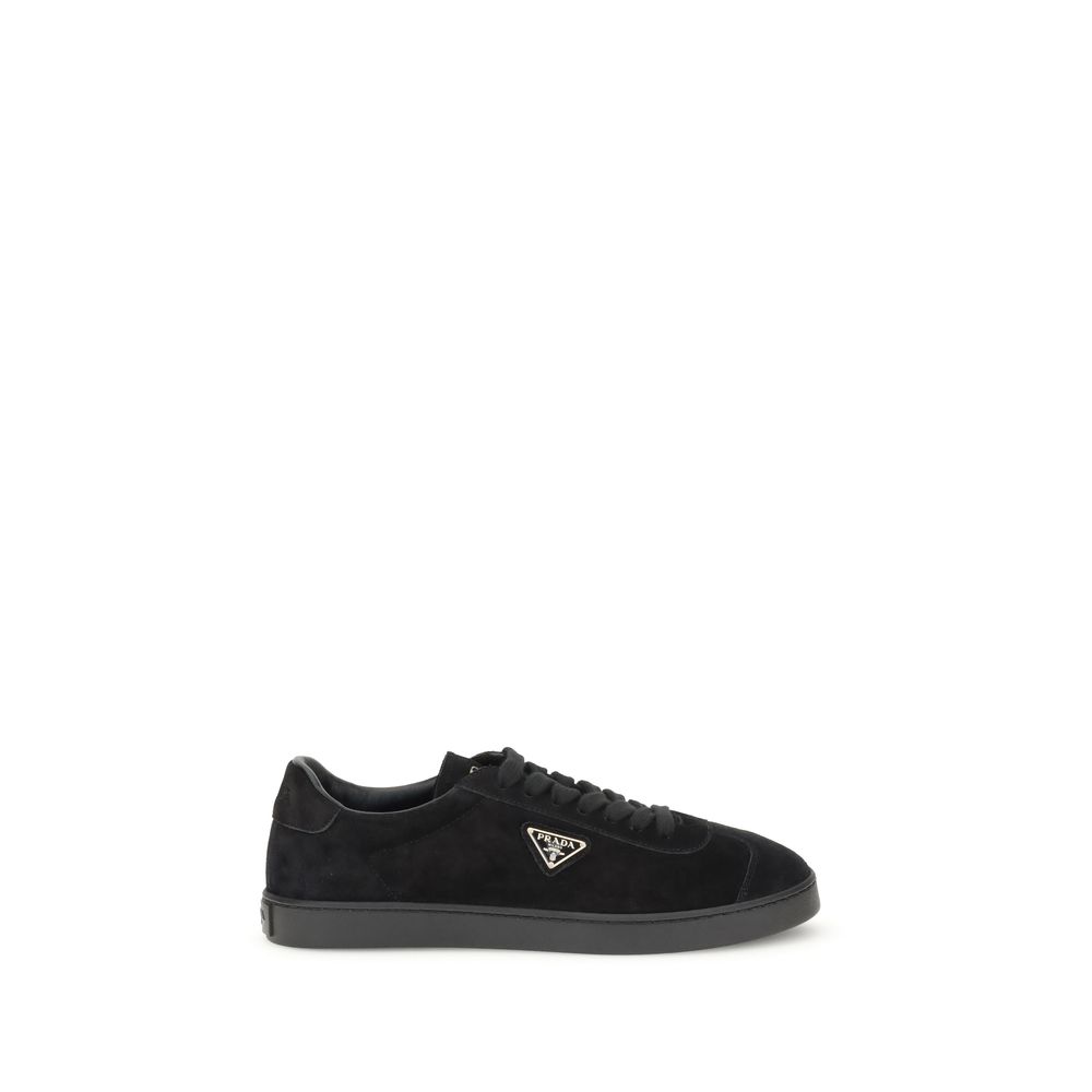 Prada Suede Sneakers: Stylish Comfort Redefined