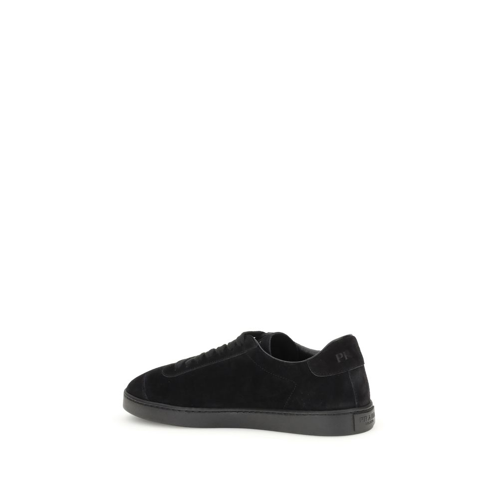 Prada Suede Sneakers: Stylish Comfort Redefined