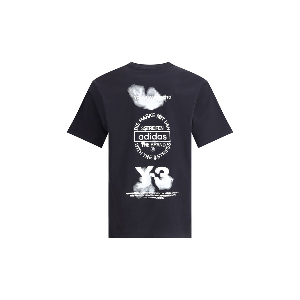 Y-3 Oversized T-Shirt with Maxi Print
