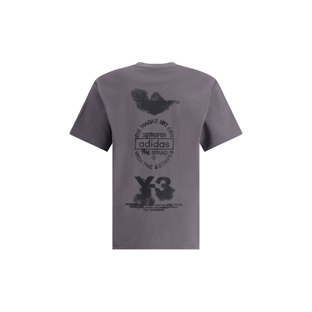 Y-3 Oversized T-Shirt with Maxi Print