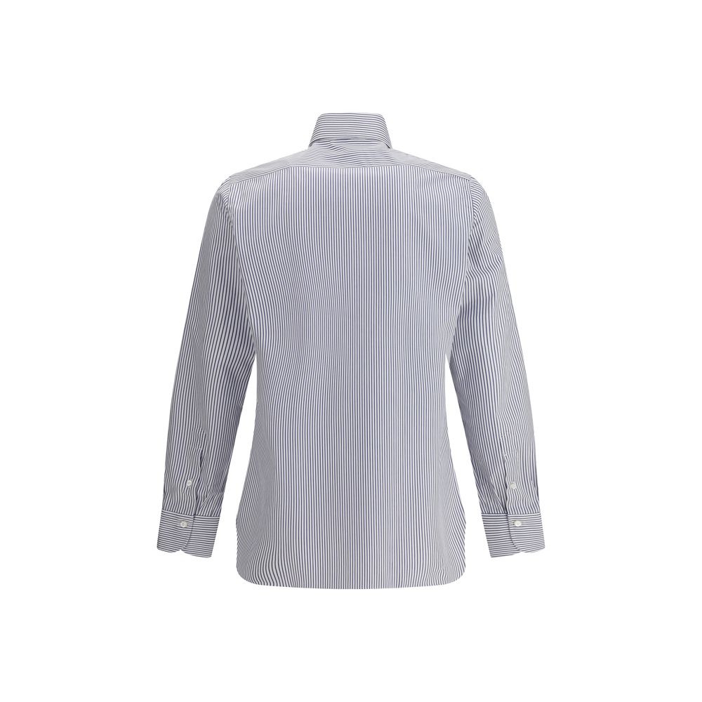 Finamore Napoli Shirt - Timeless Elegance in Stripes