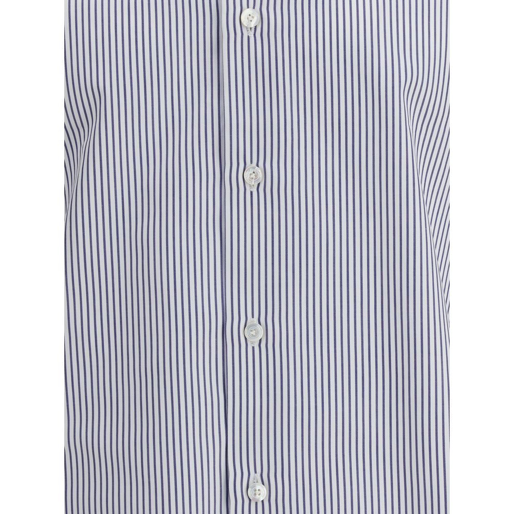 Finamore Napoli Shirt - Timeless Elegance in Stripes