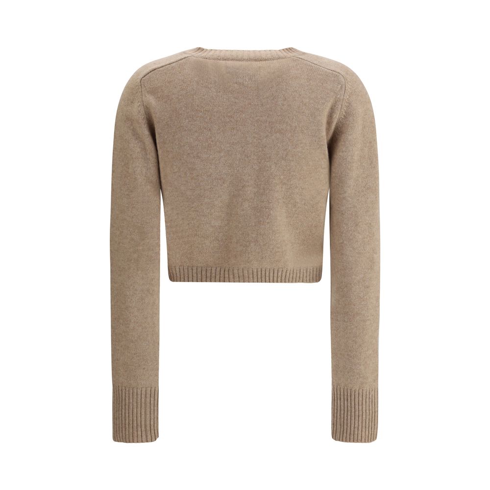 Loulou De Saison Cashmere Crop Cardigan