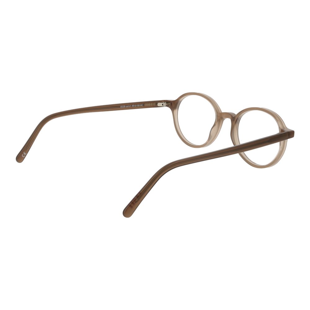 Andy Wolf Beige Unisex Optical Frames – Full-Rim, 48mm