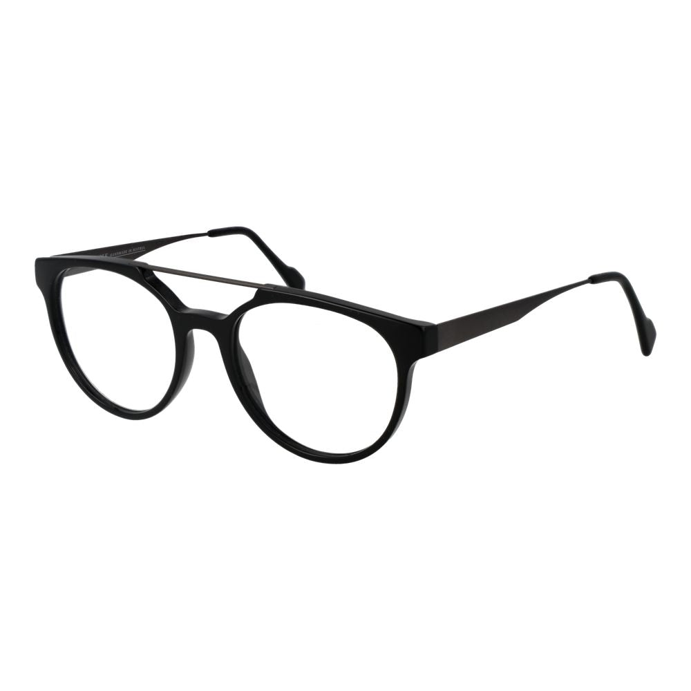 Andy Wolf Unisex Optical Frames – Black Panto Style, 52mm