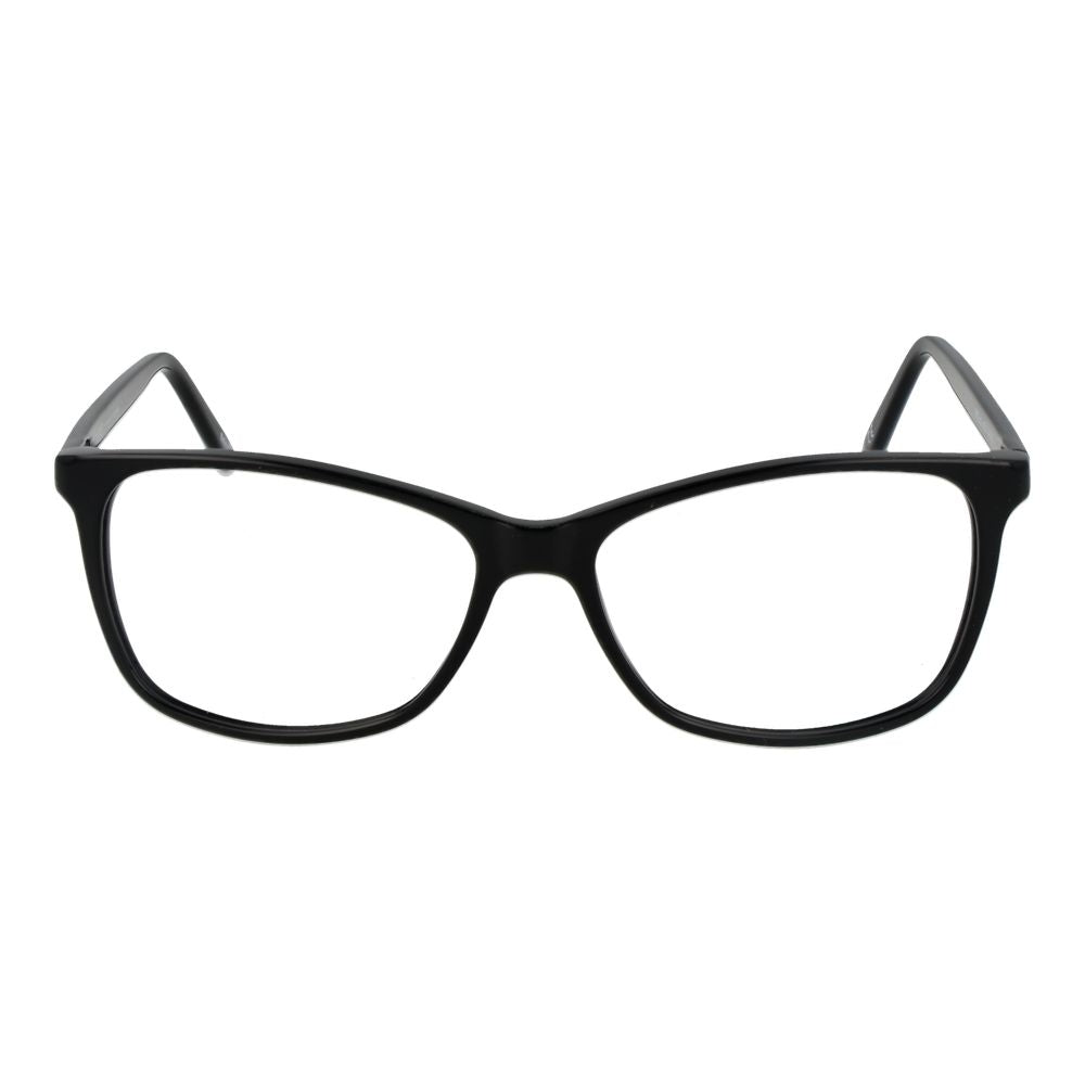 Andy Wolf Unisex Optical Glasses – Black Rectangle Frame, 55mm