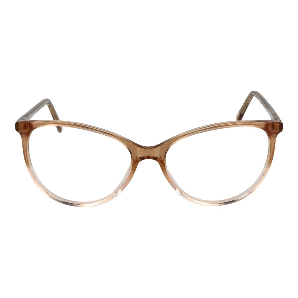 Andy Wolf Brown Unisex Optical Frames – Cat Eye Full-Rim