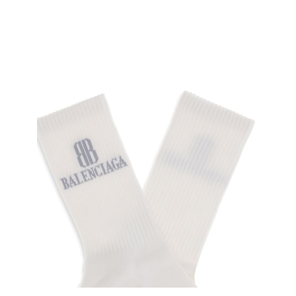 Balenciaga Nano BB Socks - Sporty Chic Redefined
