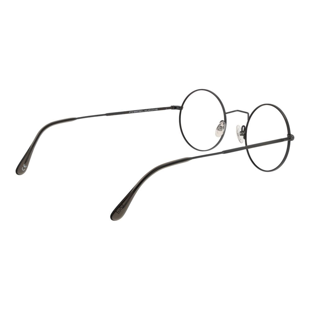Andy Wolf Grey Unisex Optical Frames – Round Full-Rim