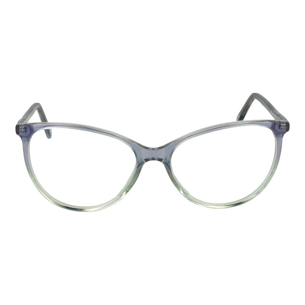 Andy Wolf Gray Unisex Optical Frames – Cat Eye Full-Rim, 55mm