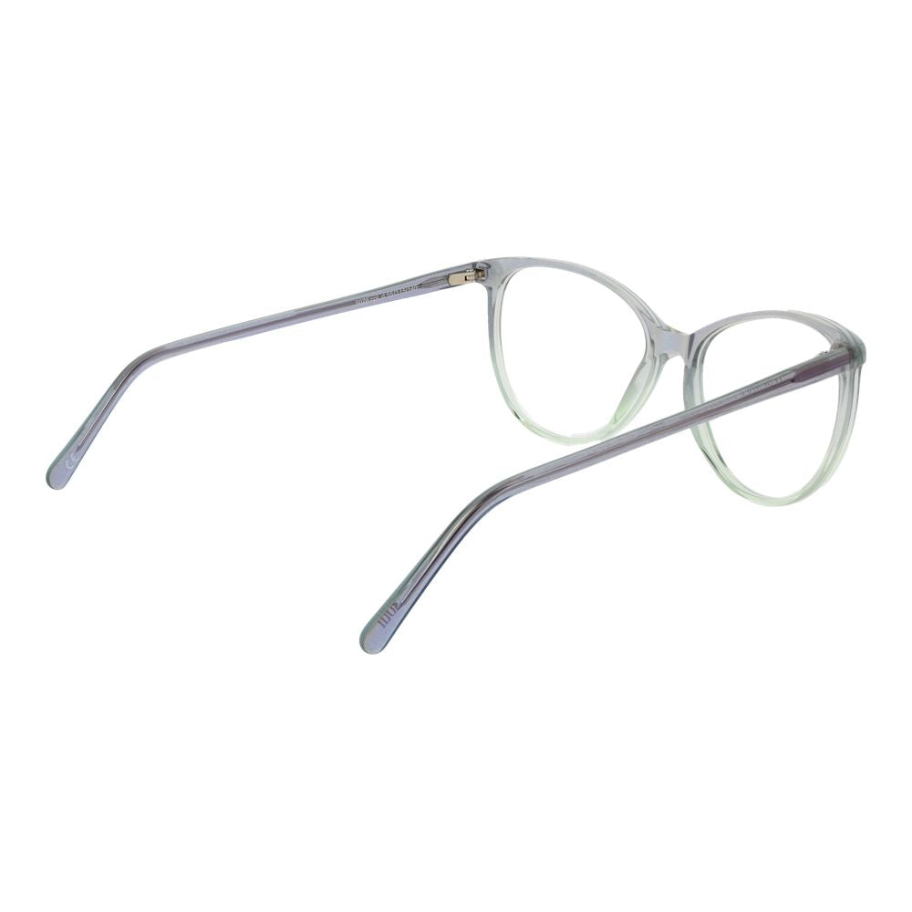 Andy Wolf Gray Unisex Optical Frames – Cat Eye Full-Rim, 55mm