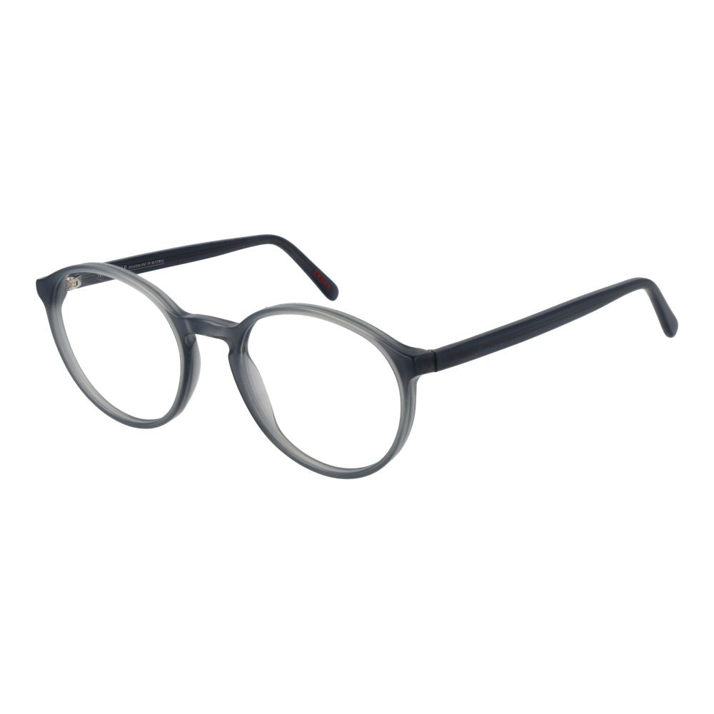 Andy Wolf Gray Unisex Optical Frames – Panto Full-Rim
