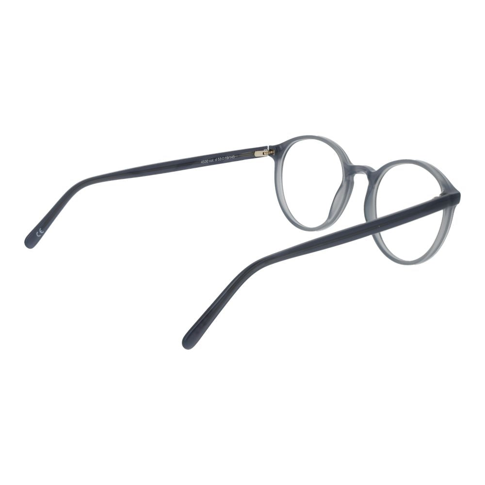 Andy Wolf Gray Unisex Optical Frames – Panto Full-Rim