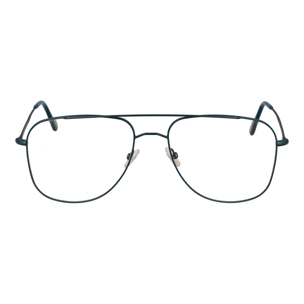 Andy Wolf Green Unisex Optical Frames – Aviator Style