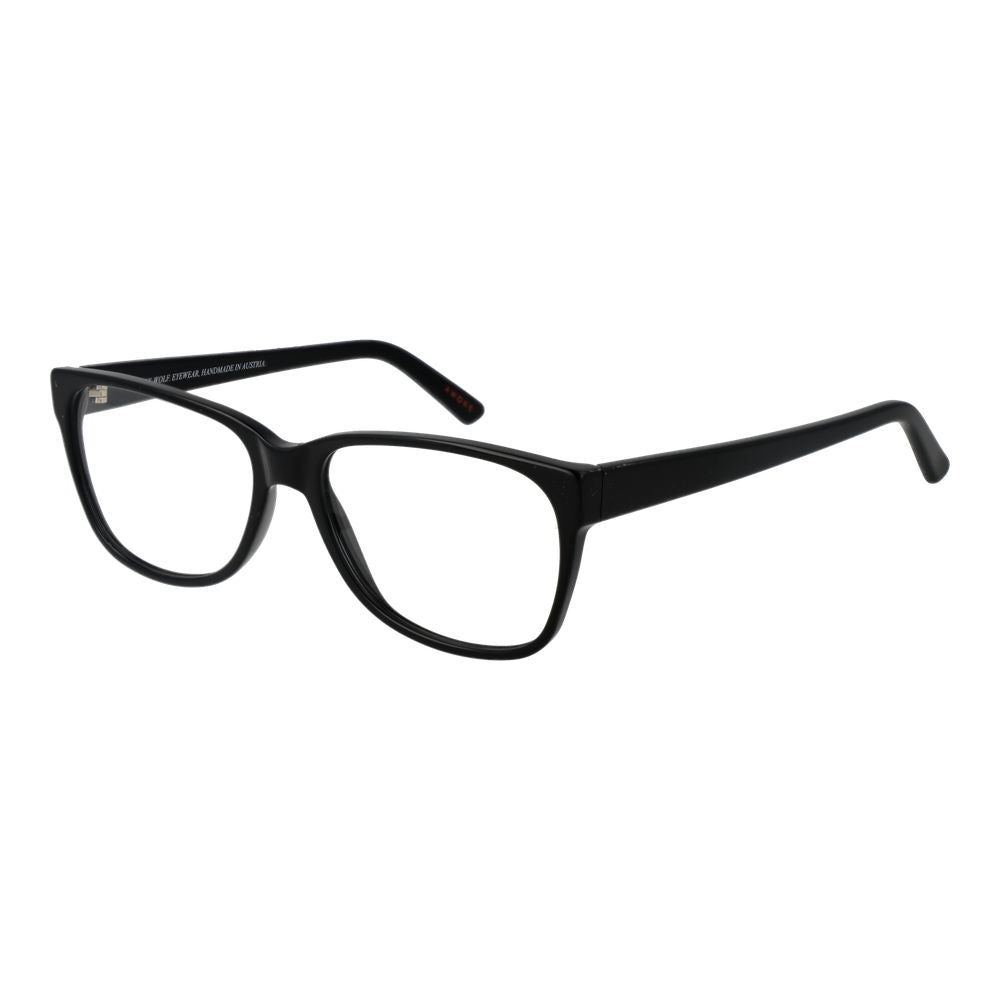 Andy Wolf Unisex Optical Frames – Black Rectangle Frame, 56mm