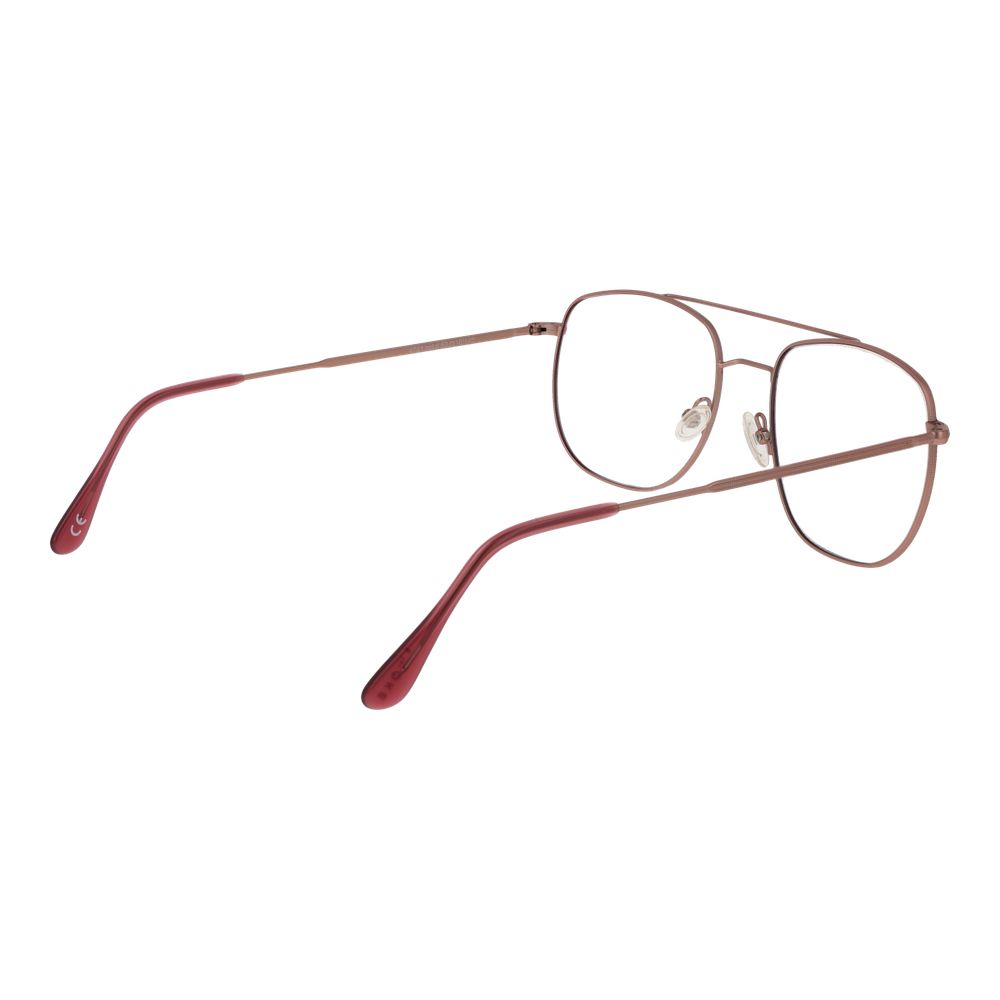 Andy Wolf Burgundy Unisex Optical Frames – Full-Rim Style