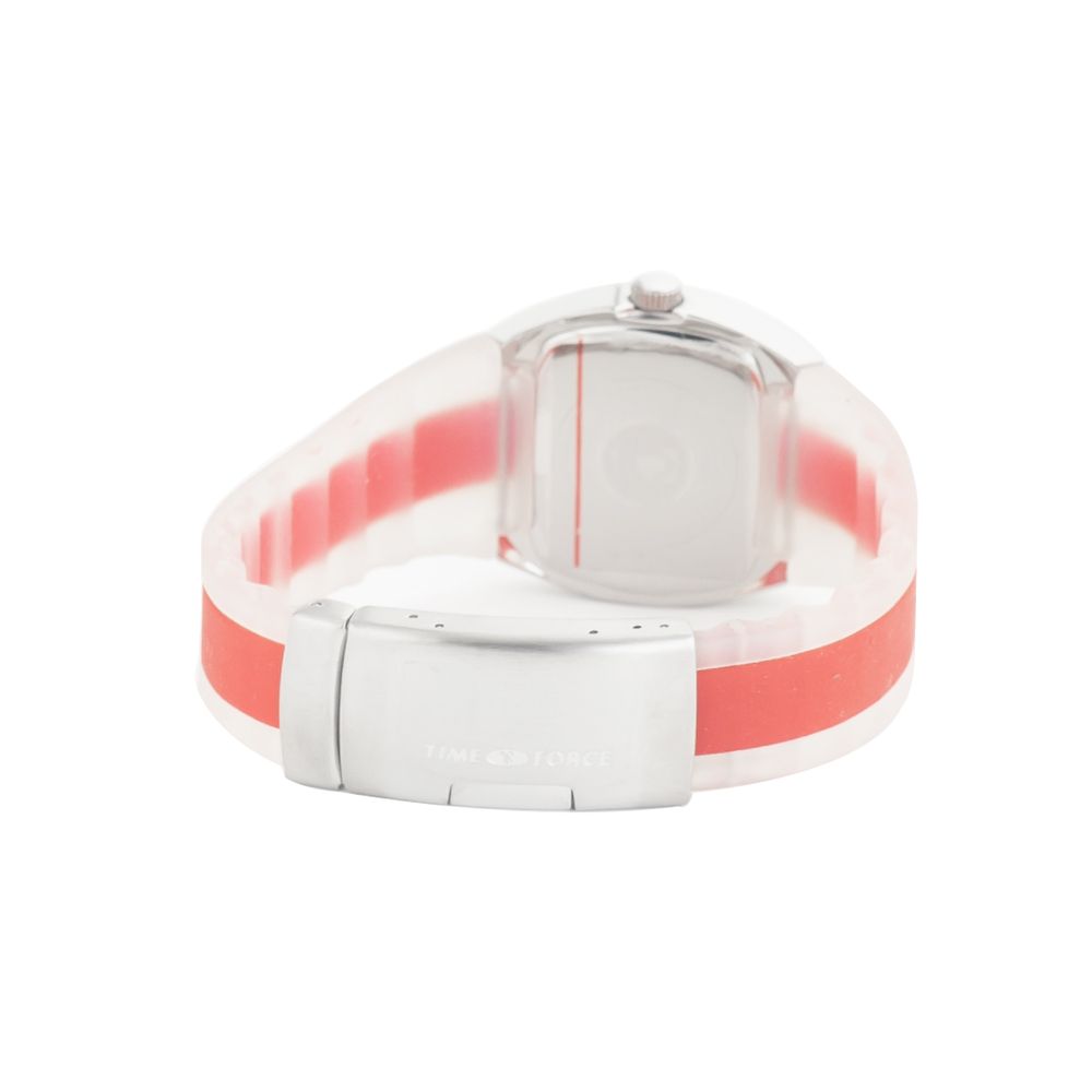 Time Force Red Rubber Watch - Stylish and Durable Timepiece