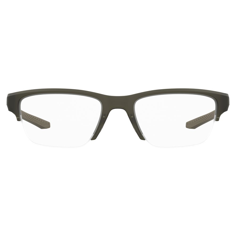 Under Armour Green Resin Optical Glasses – Square Full-Rim 53mm