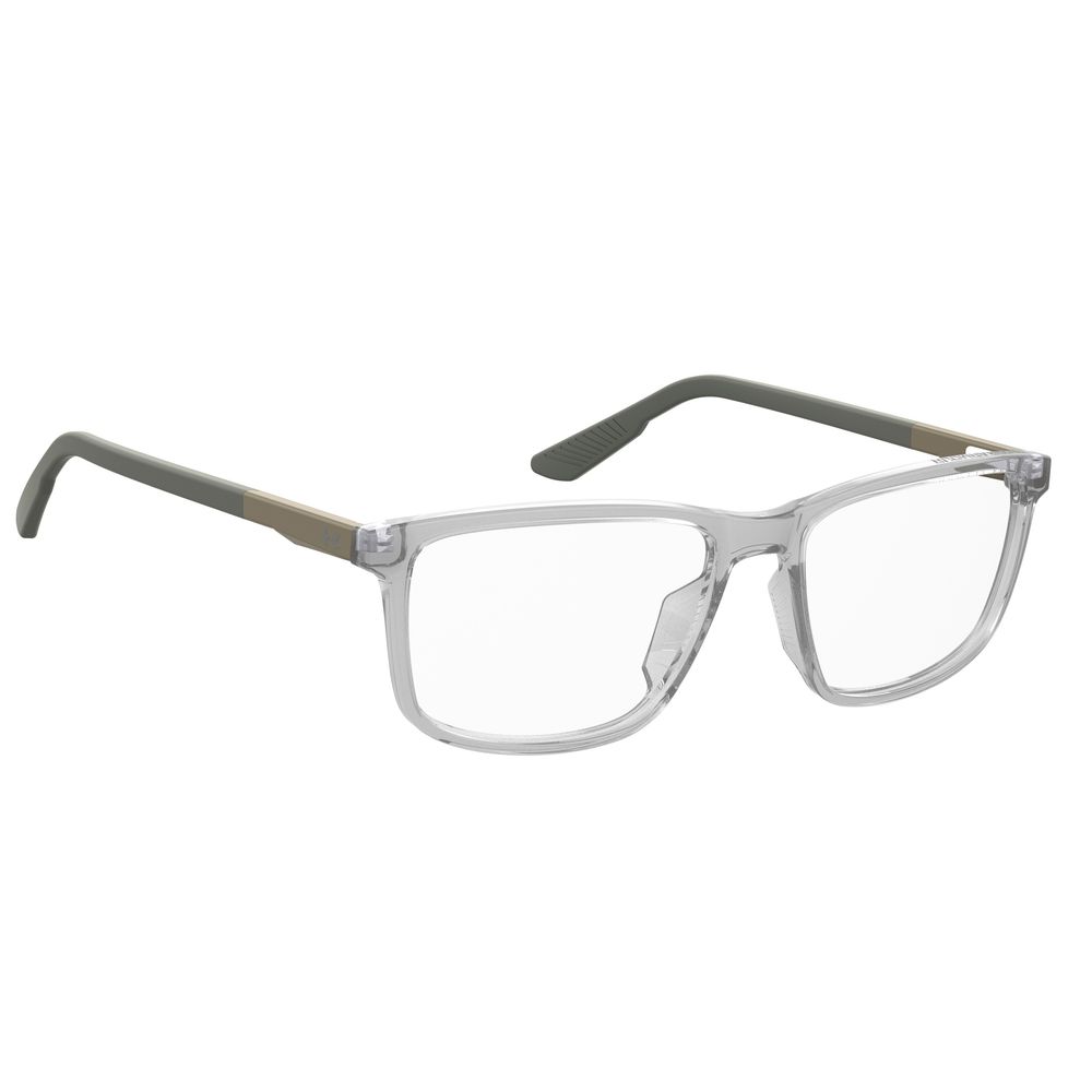 Under Armour Gray Acetate Optical Glasses – Square Full-Rim 54mm