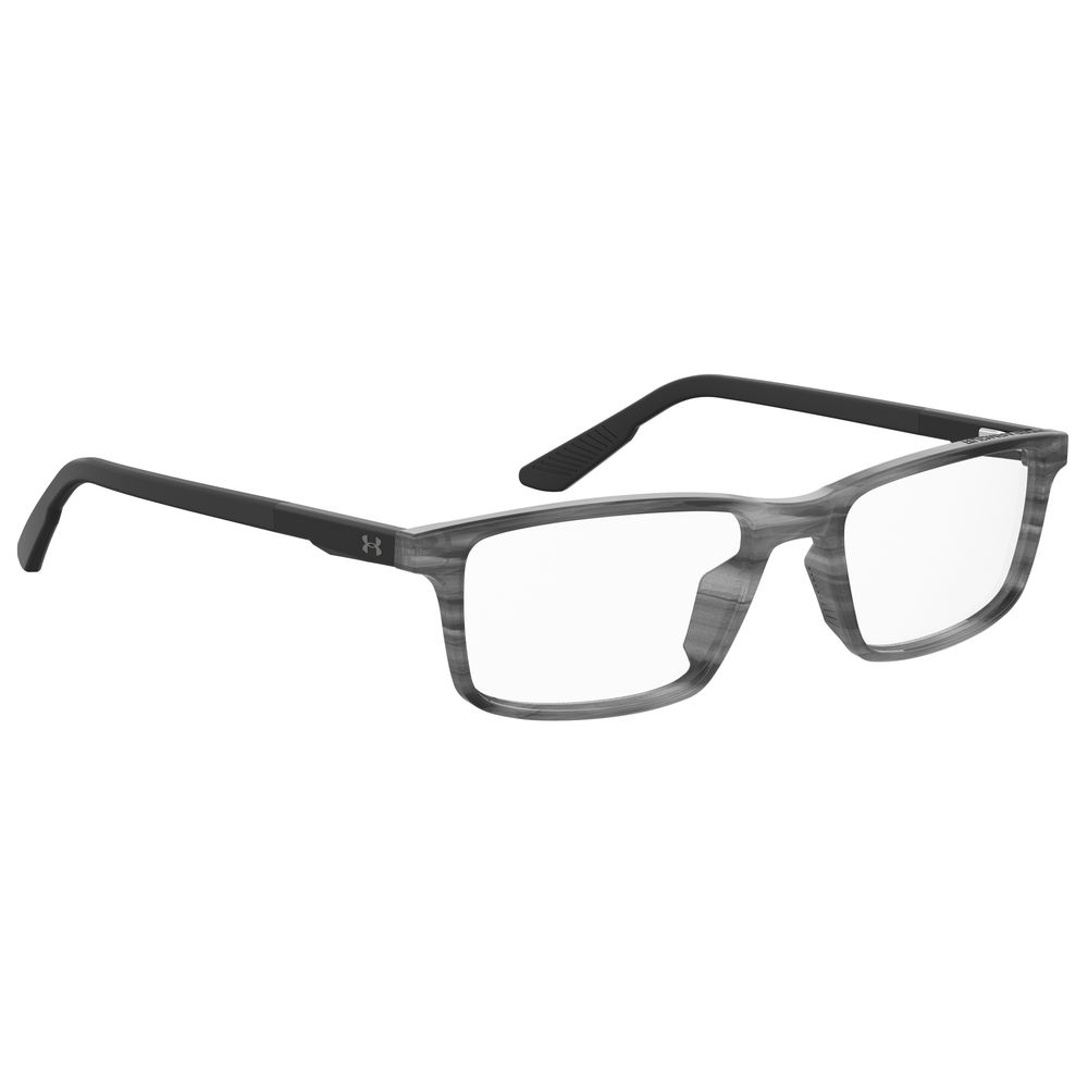 Under Armour Gray Acetate Frames – Square Full-Rim, 52mm