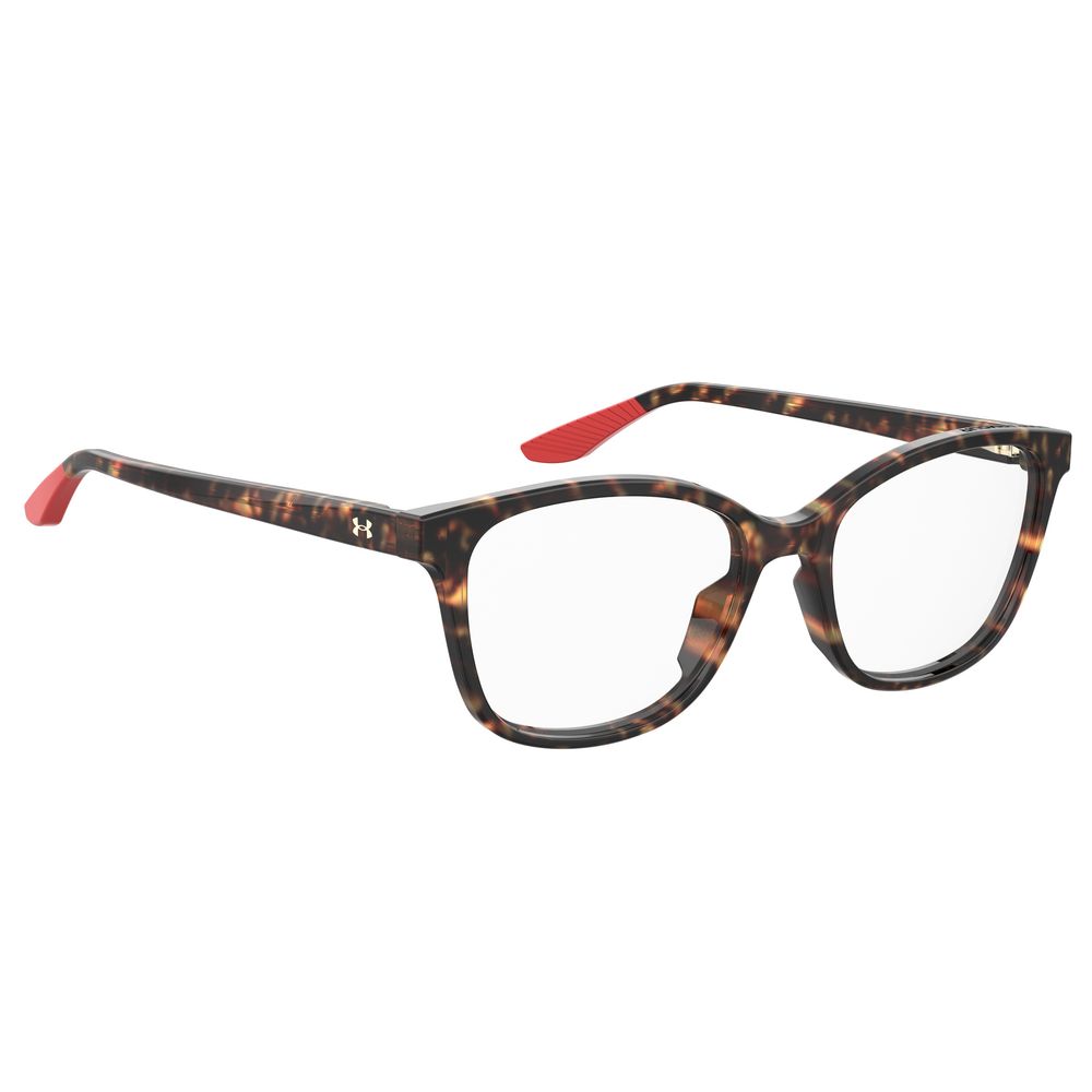 Under Armour Women's Optical Glasses – Brown Square Frame, 52mm