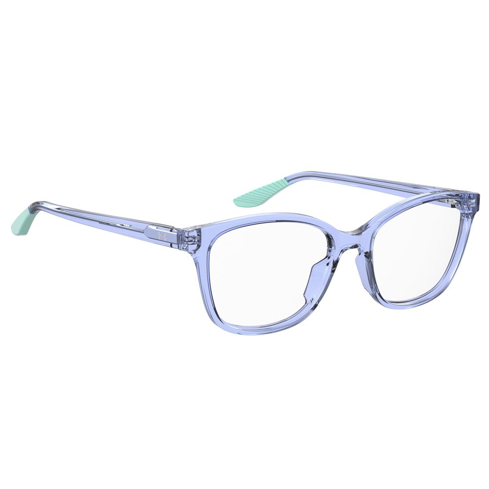 Under Armour Women's Optical Glasses – Blue Square Frame, 52mm