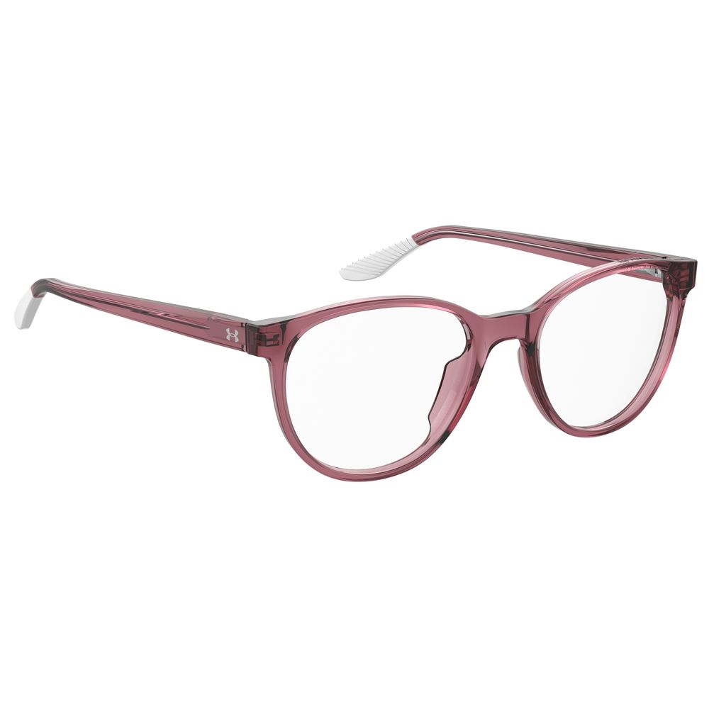 Under Armour Women’s Optical Glasses – Pink Square Frame, 52mm