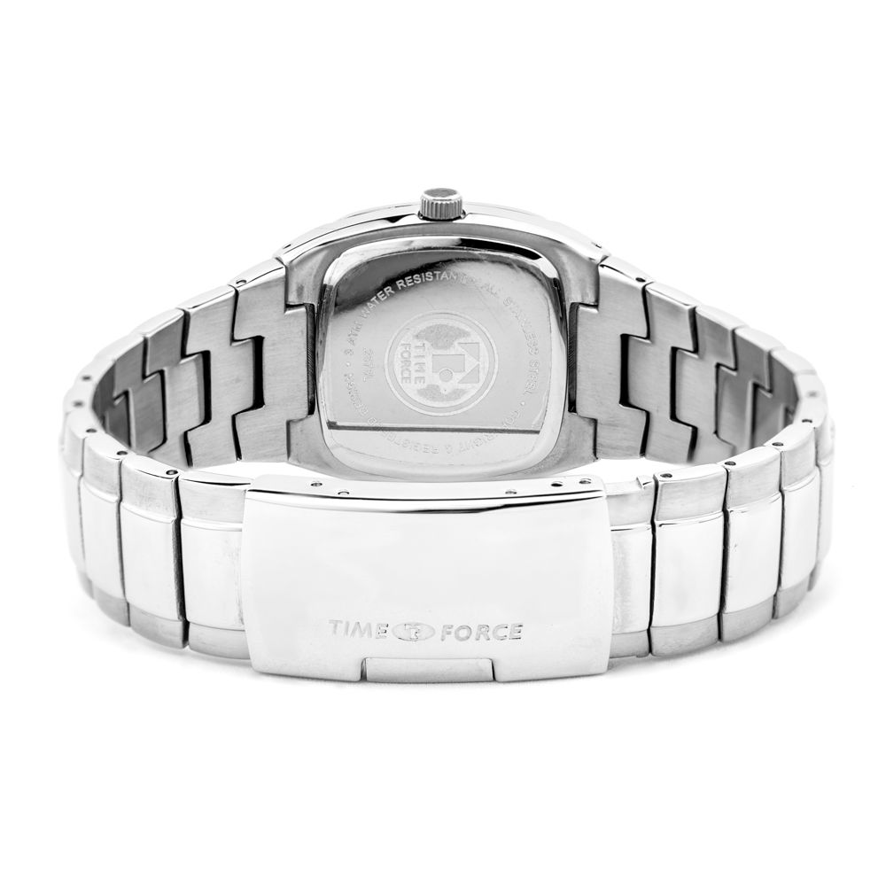 Time Force Silver Stainless Steel Watch - Timeless Elegance
