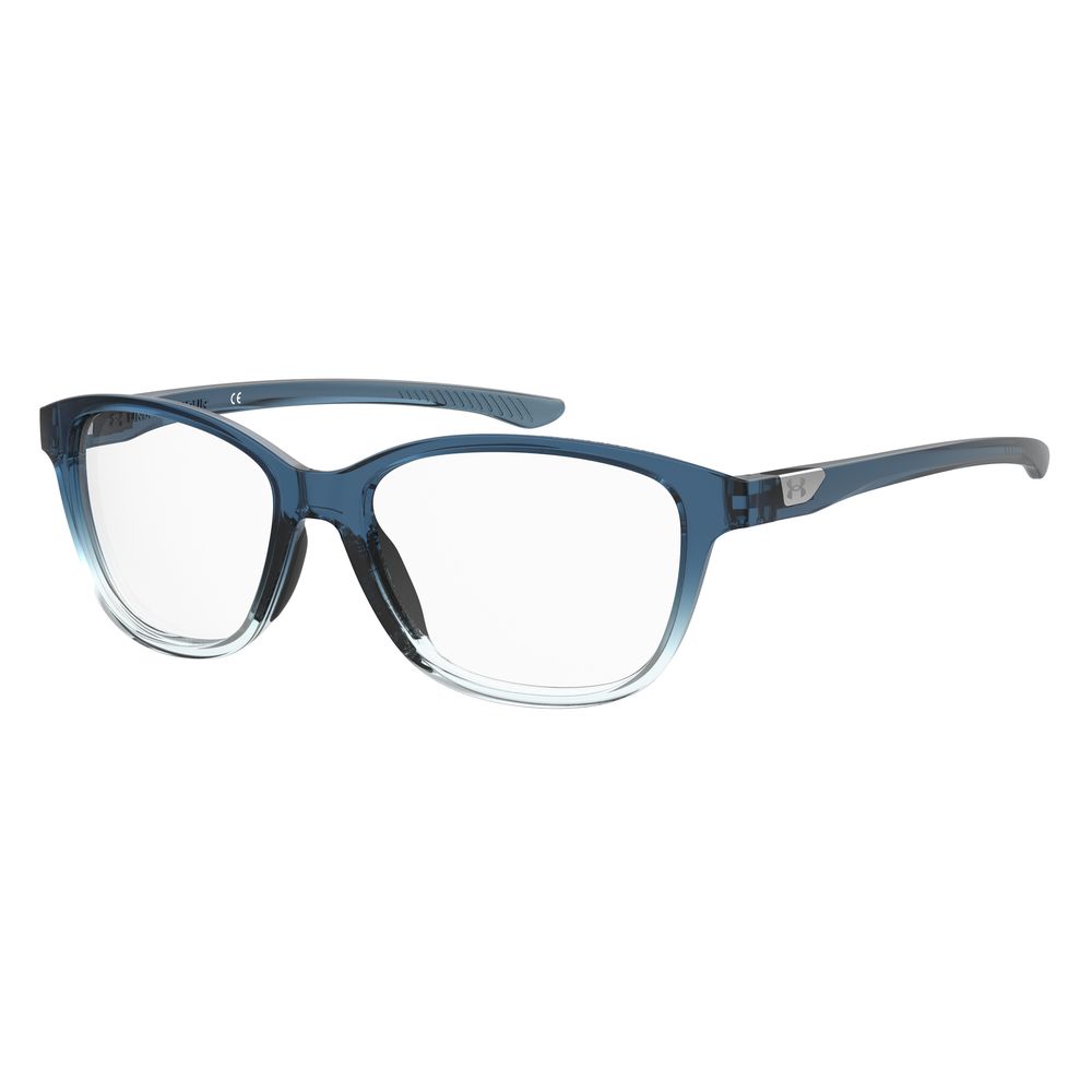 Under Armour Women’s Optical Glasses – Blue Square Frame, 53mm