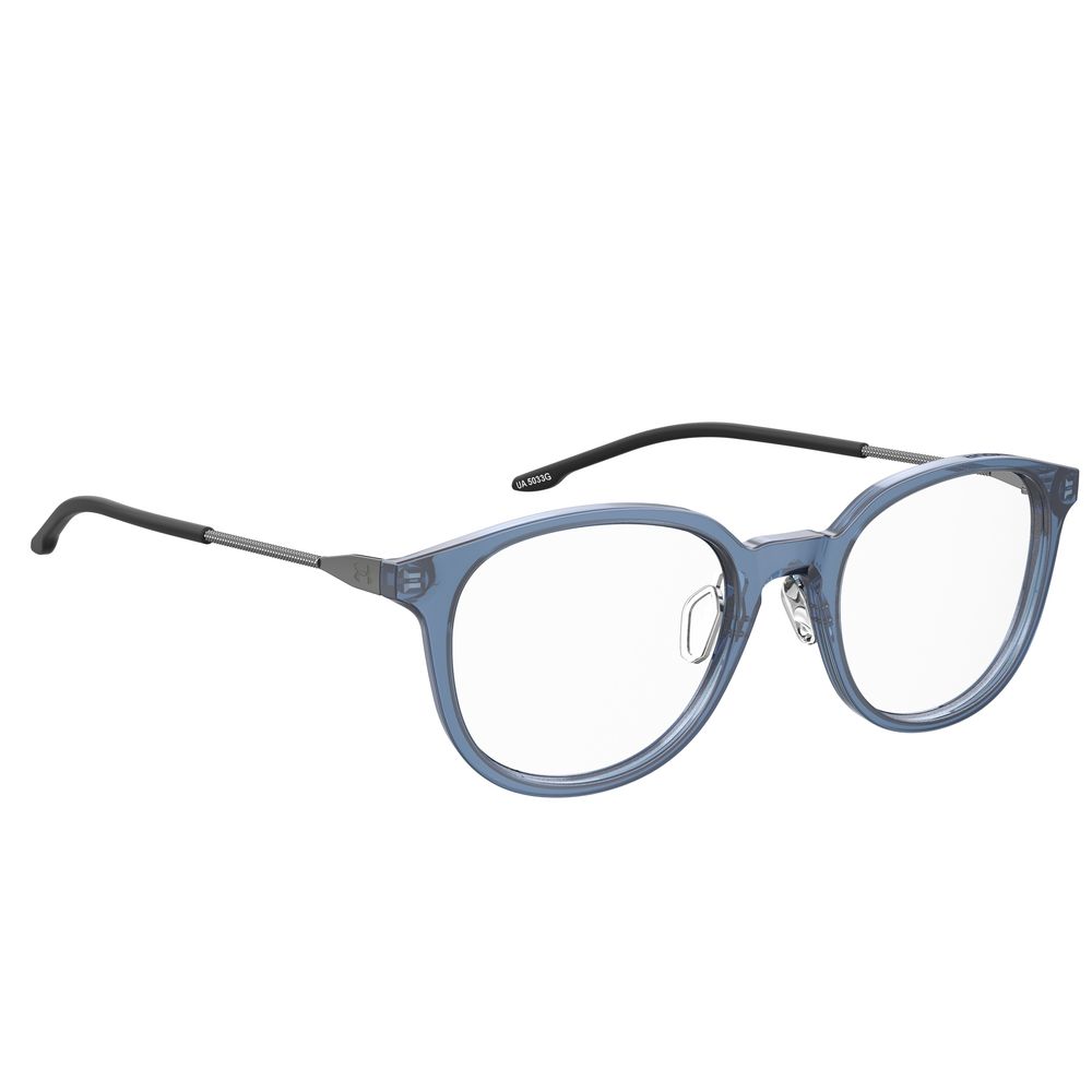 Under Armour Blue Demo Lens Optical Glasses – Square Frame, 51mm