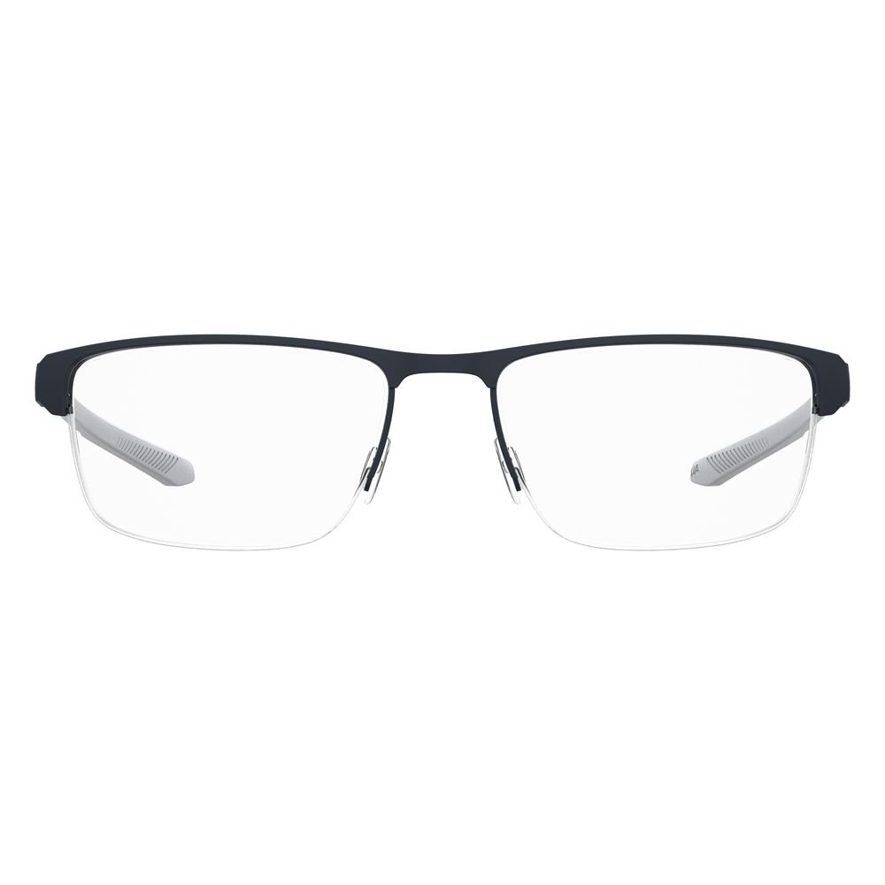 Under Armour Blue Metal Optical Glasses – 55mm Square Frame