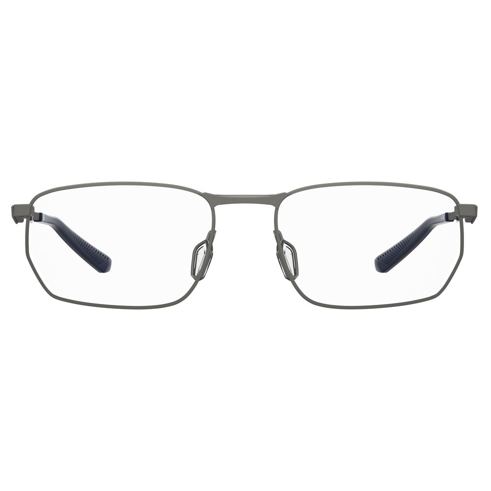 Under Armour Gray Metal Frames – Stylish Square Optical Glasses