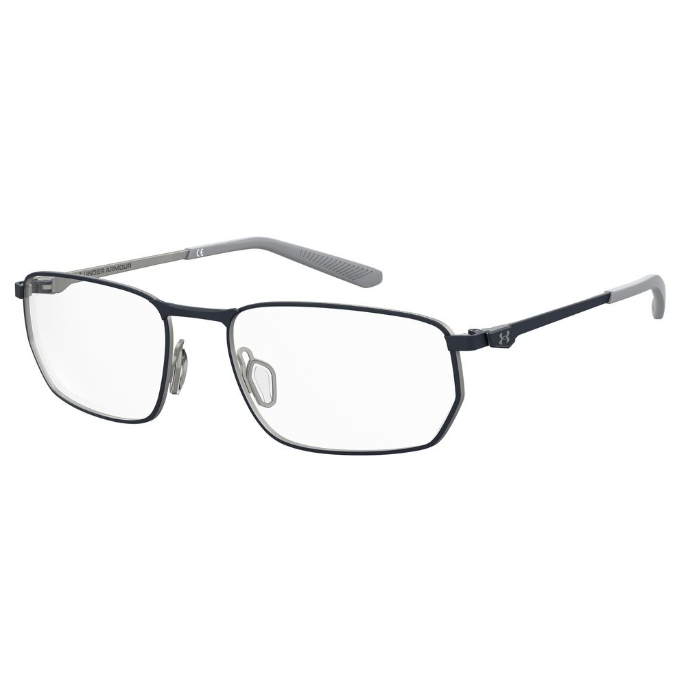 Under Armour Blue Metal Glasses – Stylish Square Frame