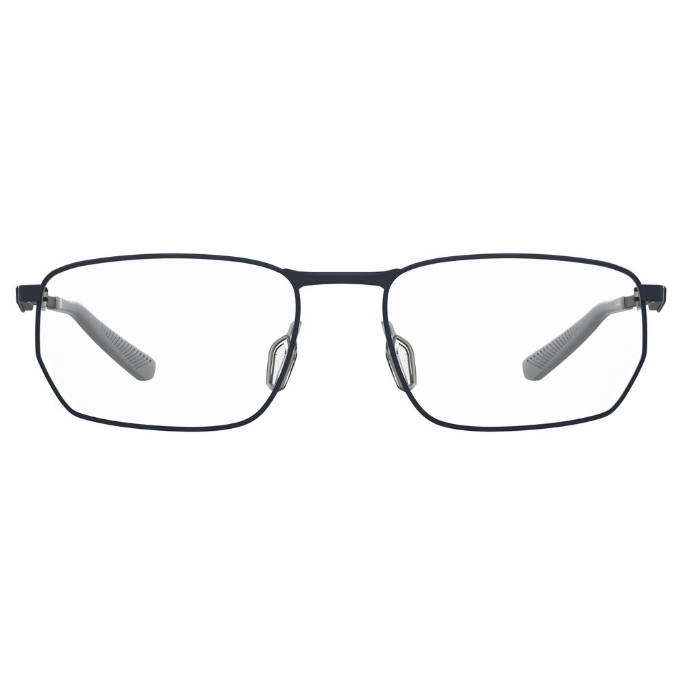 Under Armour Blue Metal Glasses – Stylish Square Frame